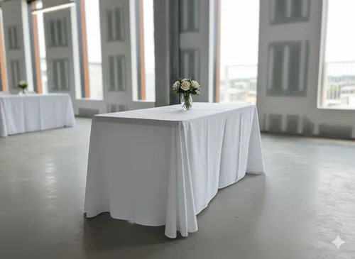 6 ft Solid Banquet Table