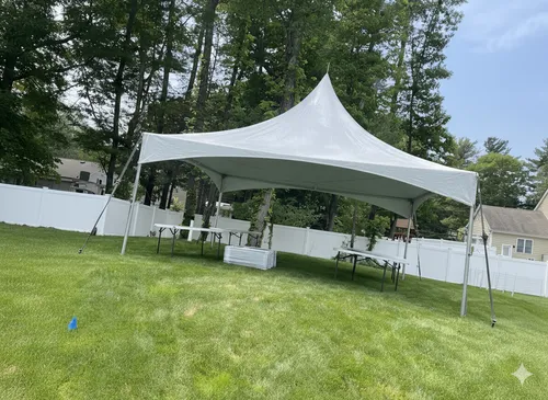 20 x 20 High Peak Frame tent