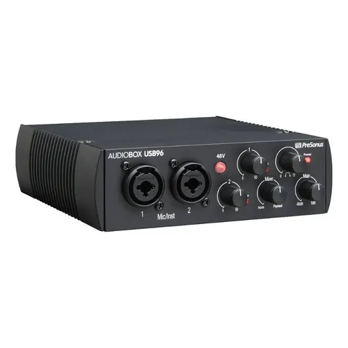 PreSonus AudioBox USB 96 USB-B Audio/MIDI Interface (25th-Anniversary Black)