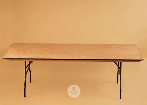 Rectangular Wooden Banquet Table