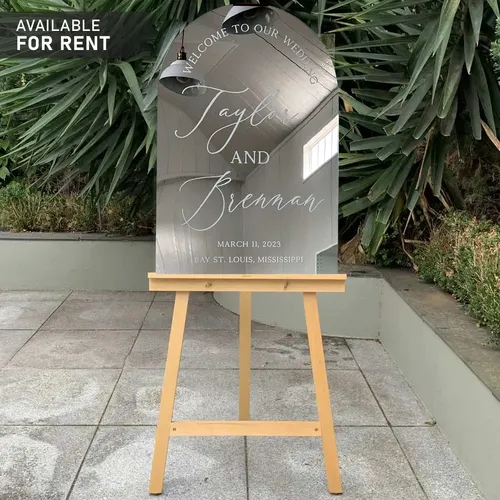 Welcome Board -  Mirror