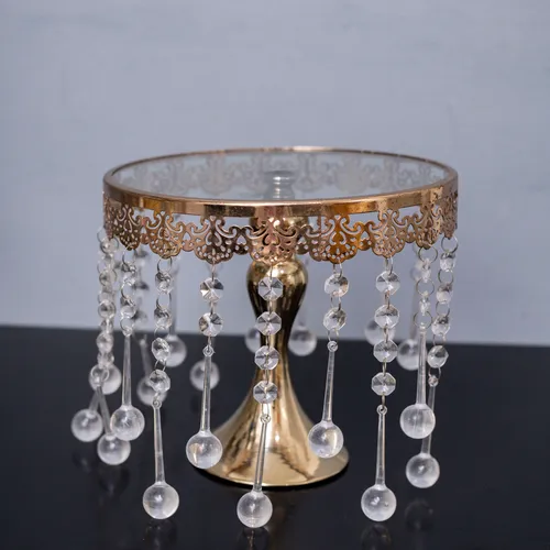 Antique Cake Stand Holder Gold