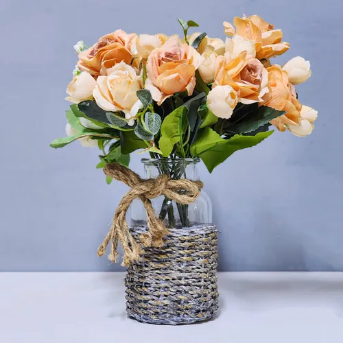 Glass Bottle Rustic Centerpieces Jar