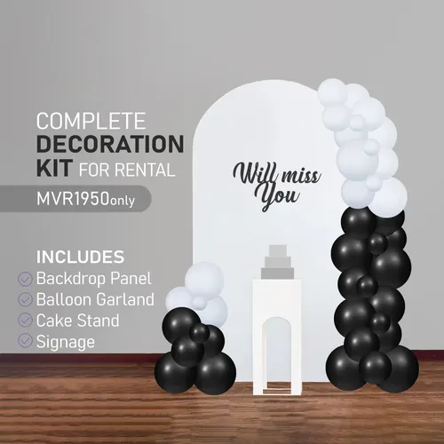 Complete Decoration Setup Kit Will Miss You
