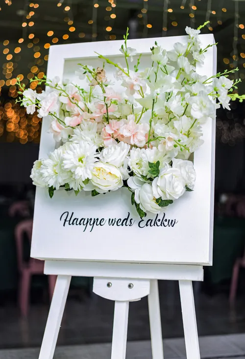 Welcome Board - Flower Box type