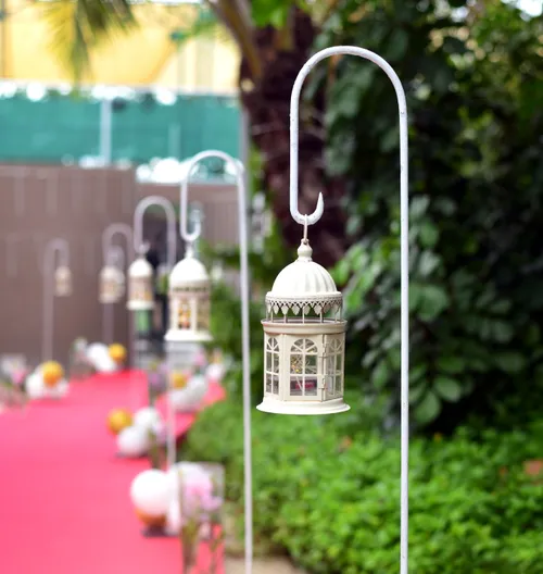 Shepherd Metal Hooks for hanging Lanterns, Flowers