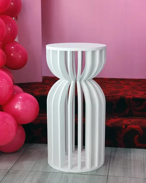 Ripple round Cake Stand 24 Inch