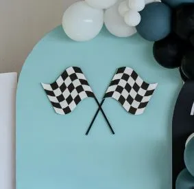 Racing Car theme Flag