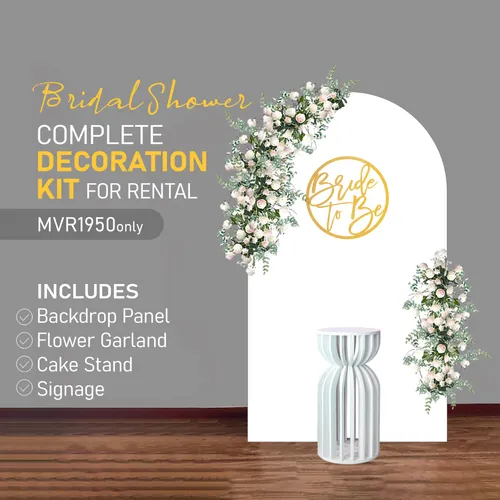 Complete Decoration Kit Bridal Shower F