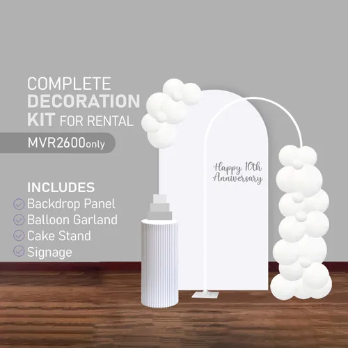 Complete Decoration Setup Kit Anniversary