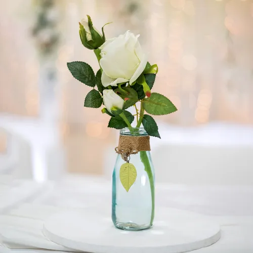 Glass Bottle Centerpieces