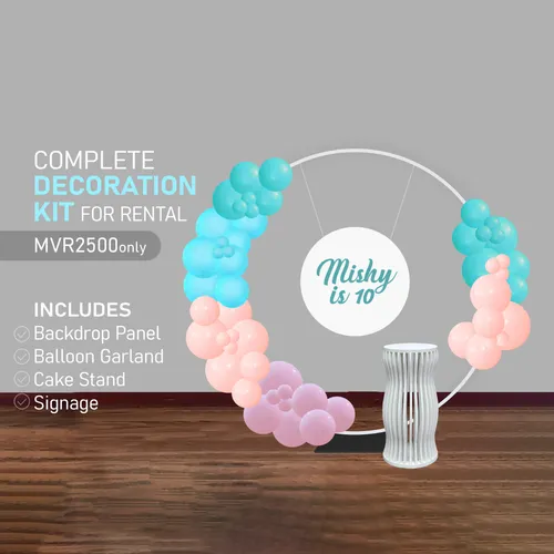 Complete Decoration Setup Kit Ring