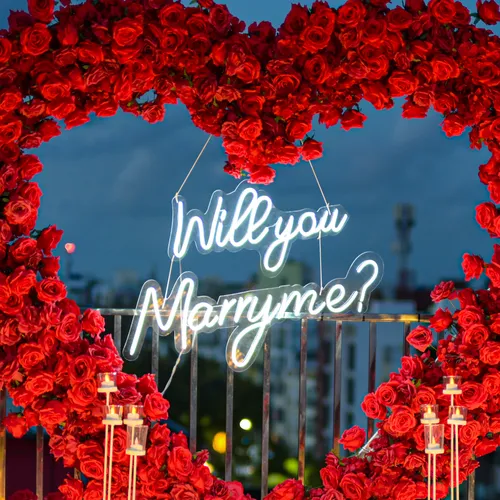 Marryme Neon Signage