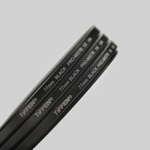 Tiffen 77mm Black Pro Mist Filter Kit