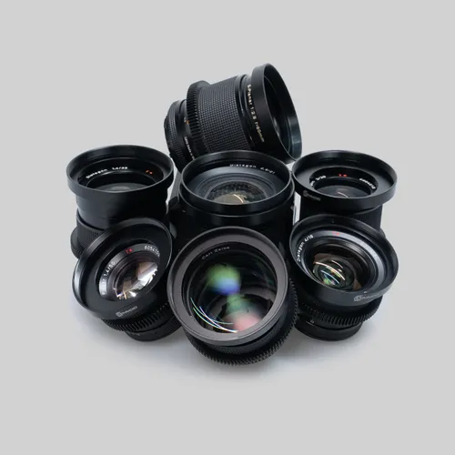 Contax Zeiss AEJ Primes EF-Mount