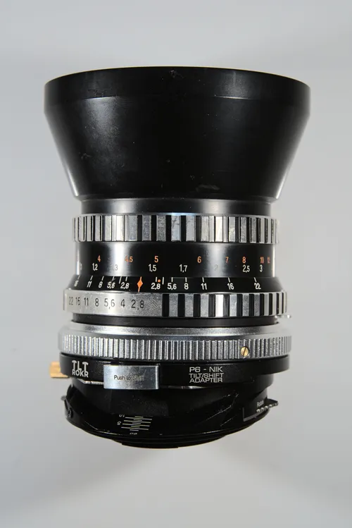 CARL ZEISS JENA FLEKTOGON 50/f4 Pentacon Six + Fotodiox Pro TLT ROKR - Tilt / Shift Lens Mount Adapter