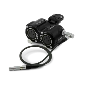 DSMC3 RED 5-PIN TO DUAL XLR ADAPTER