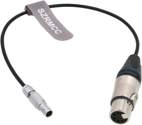 Arri Alexa Mini LF 6 Pin Male to XLR 5 Pin Female Audio Cable 