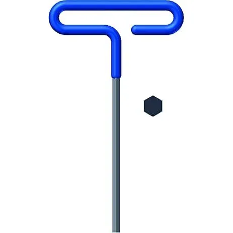 EKLIND 54640 4 MM Cushion Grip Hex T-Handle (Blue)