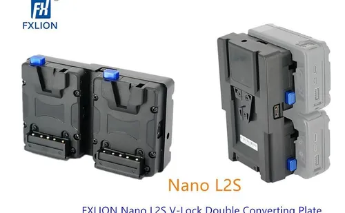 Fxlion Nano L2S Two V Mount Plates