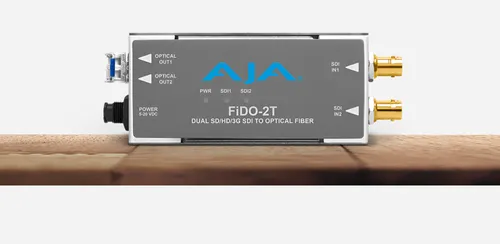 AJA SDI to Dual Fiber