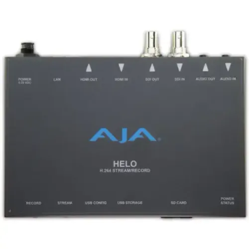 AJA Helo H.264 Streamer and Recorder