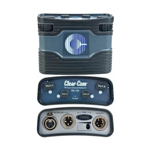 Clear-Com Encore 2 channel RS703 Beltpack