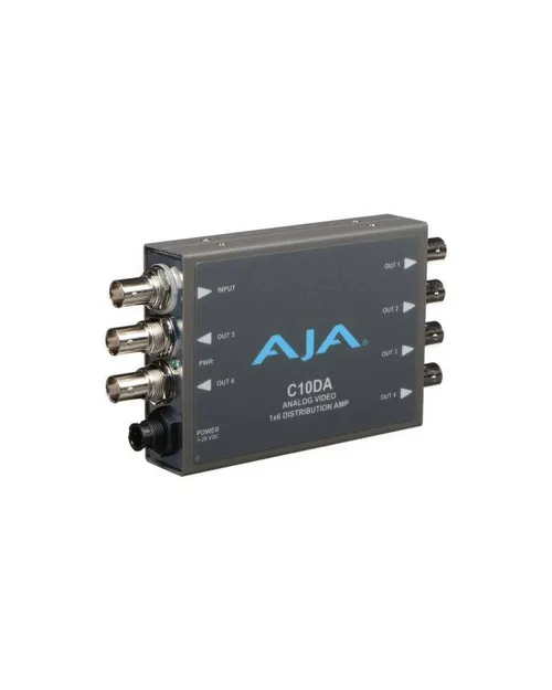 AJA C10DA Analog BNC 1x6 Distribution Amplifier