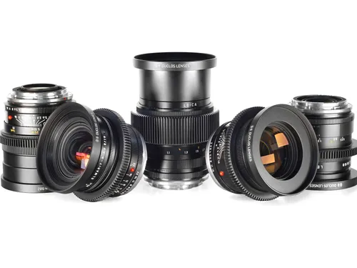 Leica R Cine Mod 6 Lens Set (EF mount)
