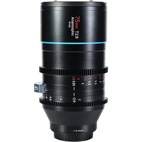  Sirui 75mm Anamorphic 1.66x Lens f/2.8  Fullframe RF Mount