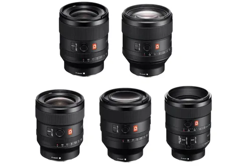 Sony G-master Prime Lens Set