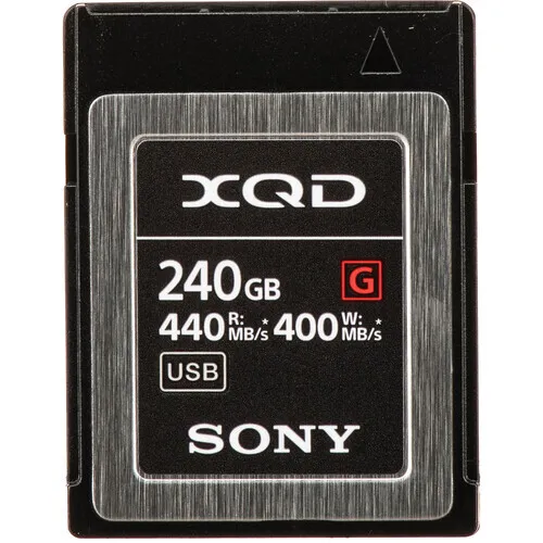Sony G Series 240GB XQD Memory Card