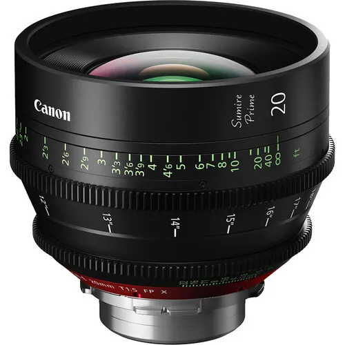 Canon Sumire 20mm Prime T1.5