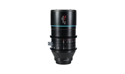 35mm Siriu Full Frame RF mount anamorphic lens