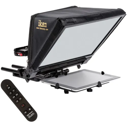Ikan Elite V2 Universal Tablet Teleprompter w/ Remote 