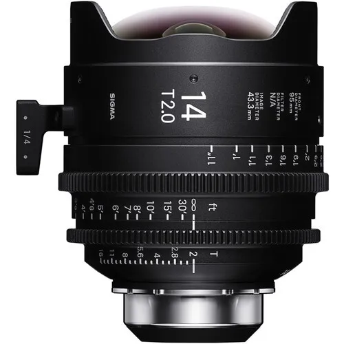 Sigma 14mm FF Prime (PL Mount, Feet)