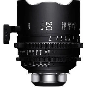 Sigma 20mm T1.5 FF Cine Prime (PL Mount, Feet)