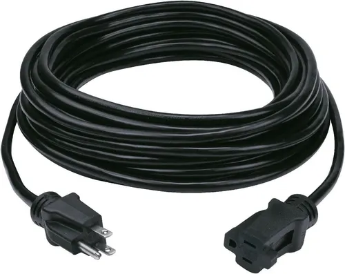 50' - 14/3 Molded Edison - Black