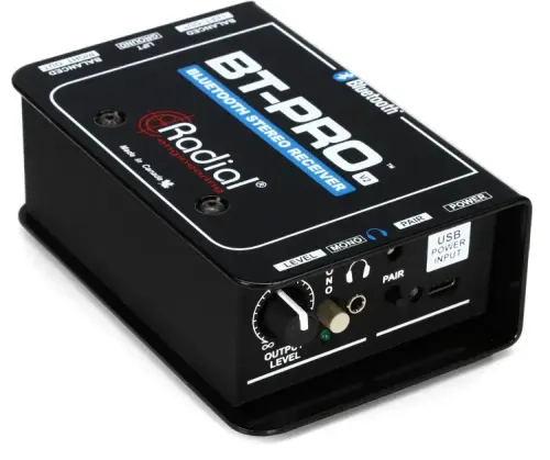Radial BT-Pro V2 2-channel Active Direct Box and Bluetooth Receiver