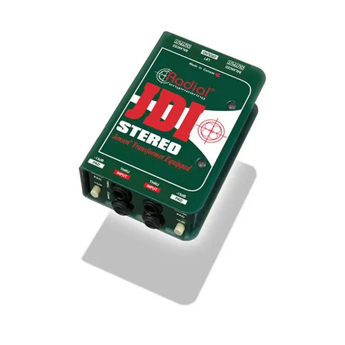Radial JDI Stereo Jensen-equipped 2-channel Passive Instrument Direct Box