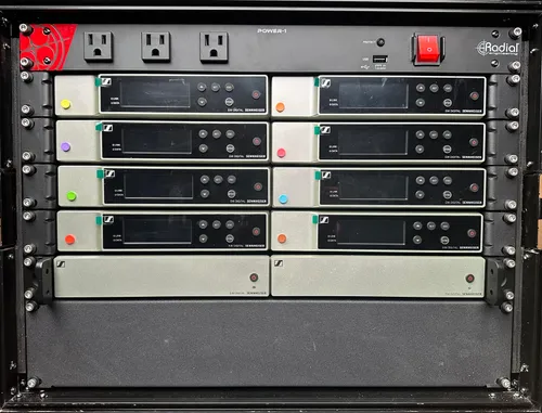 8 Wireless Microphone Bundle Box - Sennheiser 835-S Wireless Handheld Microphones 