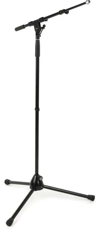 K&M 210/9 Tall Tripod with telescoping boom - Microphone Stand