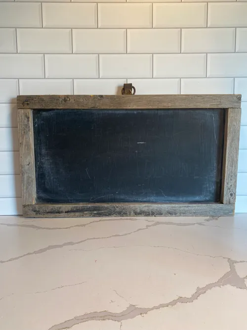 Rectangle Barnwood Chalkboard
