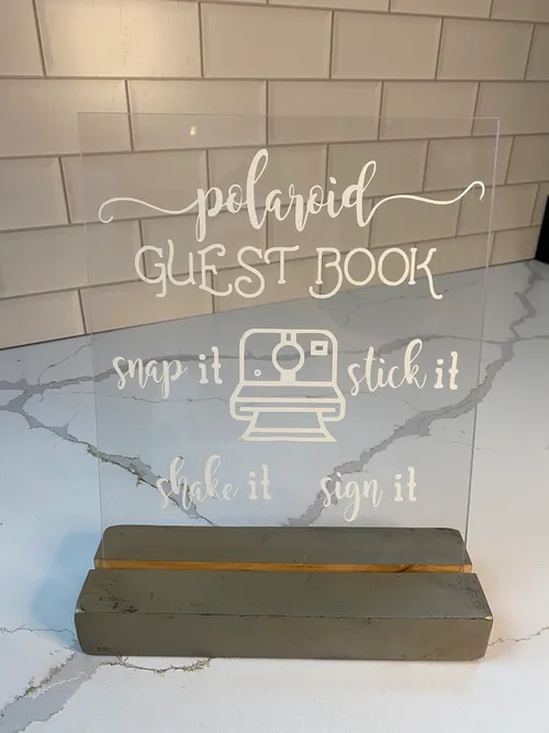Acrylic Sign 