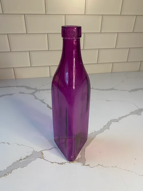 Medium Purple Bottle Vase