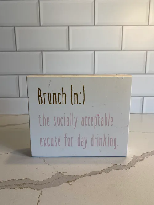 Small Brunch Sign