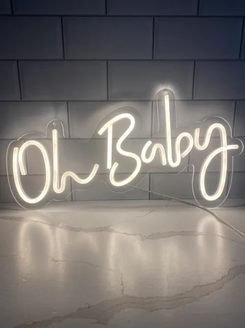 Oh Baby Neon Sign