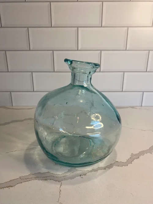 Small Glass Bottle Vase
