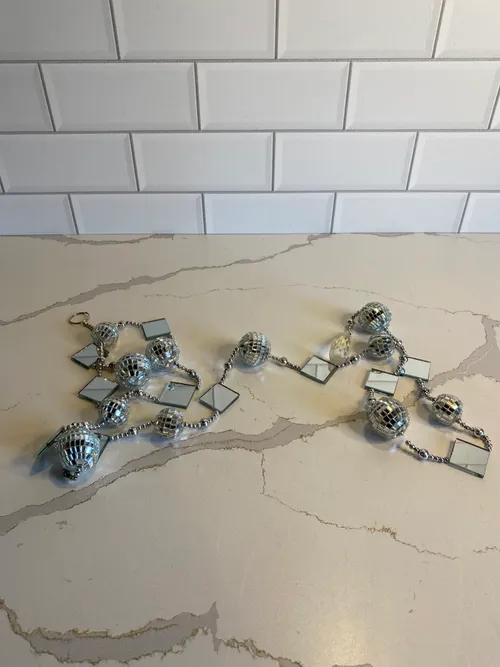 Disco Ball Mirrored Garland