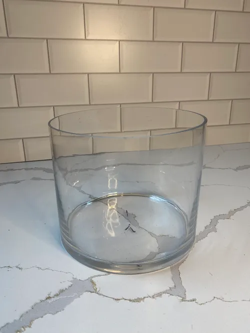Medium Glass Cylinder Vase